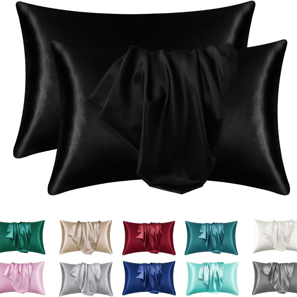 Silk Pillowcase - 1/2 шт. Наволочка из атласного шелка