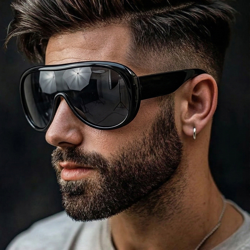 Sunglasses Uv400 - Солнцезащитные очки-котушки Y2K в стиле ретро,