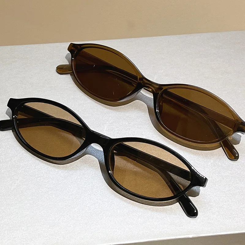 Sunglasses Uv400 - Солнцезащитные очки в ретро-стиле с эллиптической