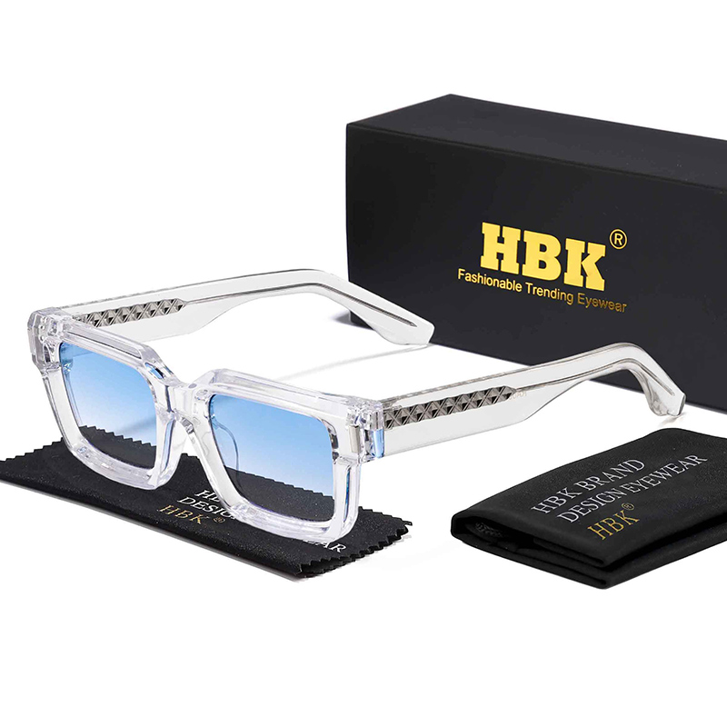 Designer Sunglasses - HBK новые модные мужские квадратные солнцезащитные