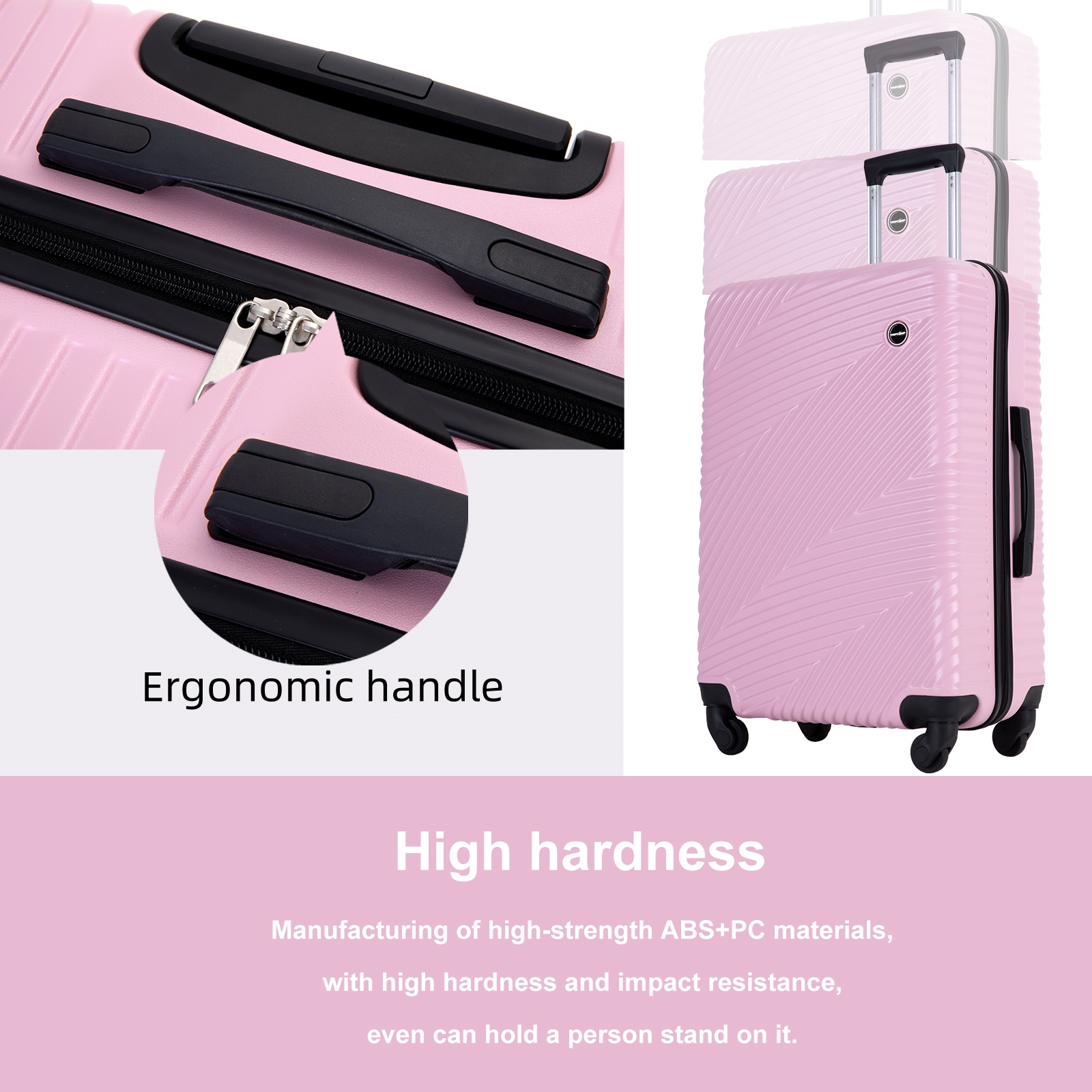 Комплект из 3 чемоданов, жестк – обзор и цена Travel Luggage Set