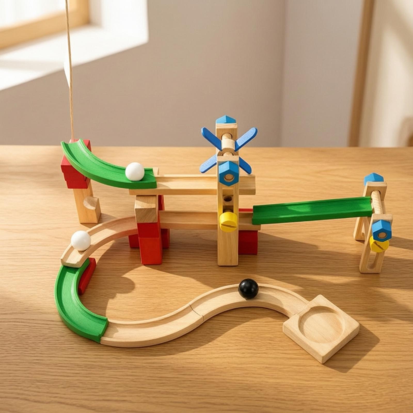 Деревянная дорожка для мраморн – обзор и цена Marble Coaster Set