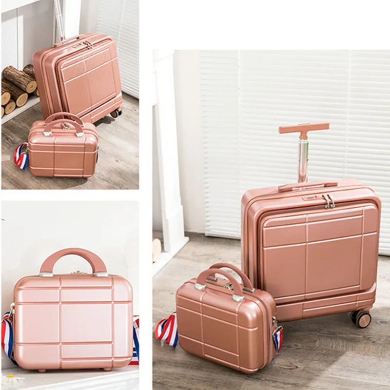 Деловой чемодан-тележка для но – обзор и цена Travel Luggage Set