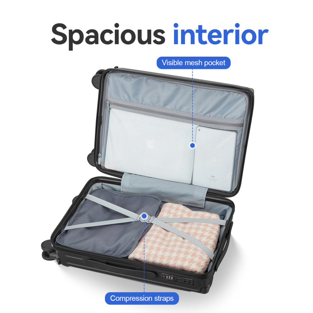 Набор из трех чемоданов Graphi – обзор и цена Travel Luggage Set