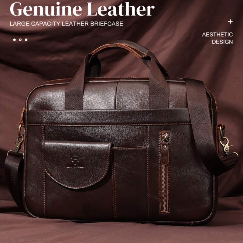 Высококачественный мужской пор – обзор и цена Leather Briefcase