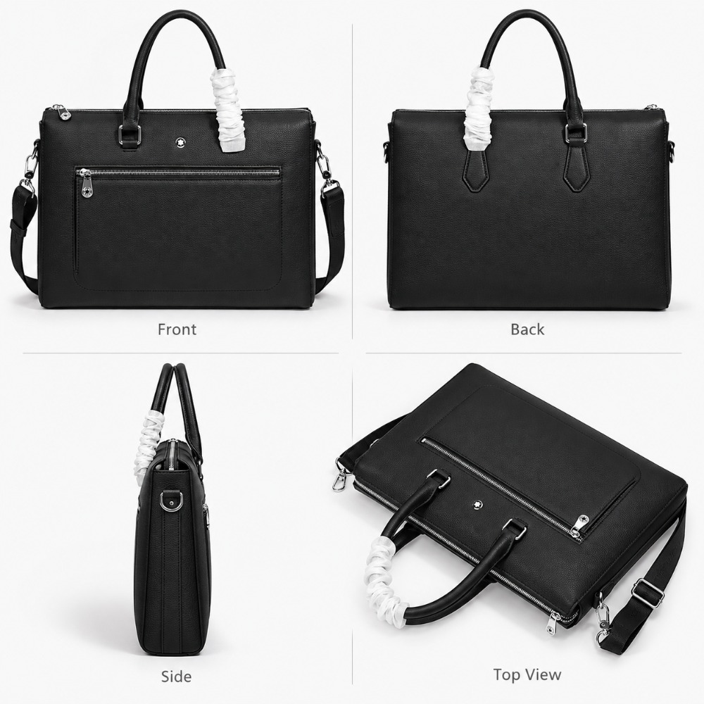 Мужская сумка с верхней ручкой – обзор и цена Leather Briefcase