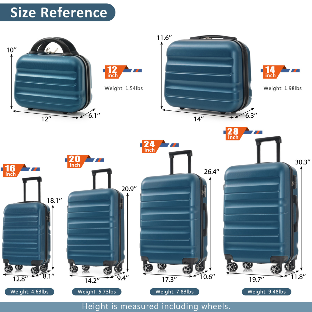 Набор из 6 предметов багажа из – обзор и цена Travel Luggage Set